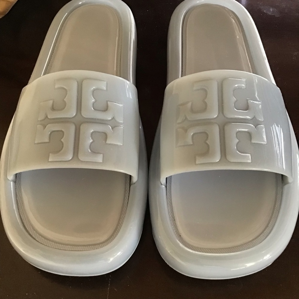Tory Burch Rubber slides blue Sz 7
